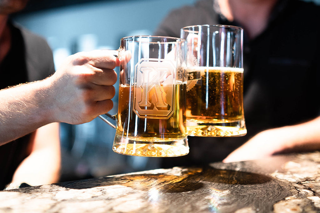 Customized Beer Glasses and Other Beer Lover Essentials