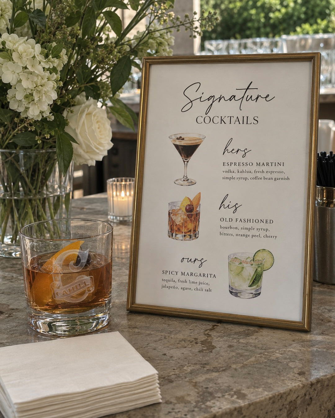 From Weddings to the US Open: Why Signature Cocktails Work