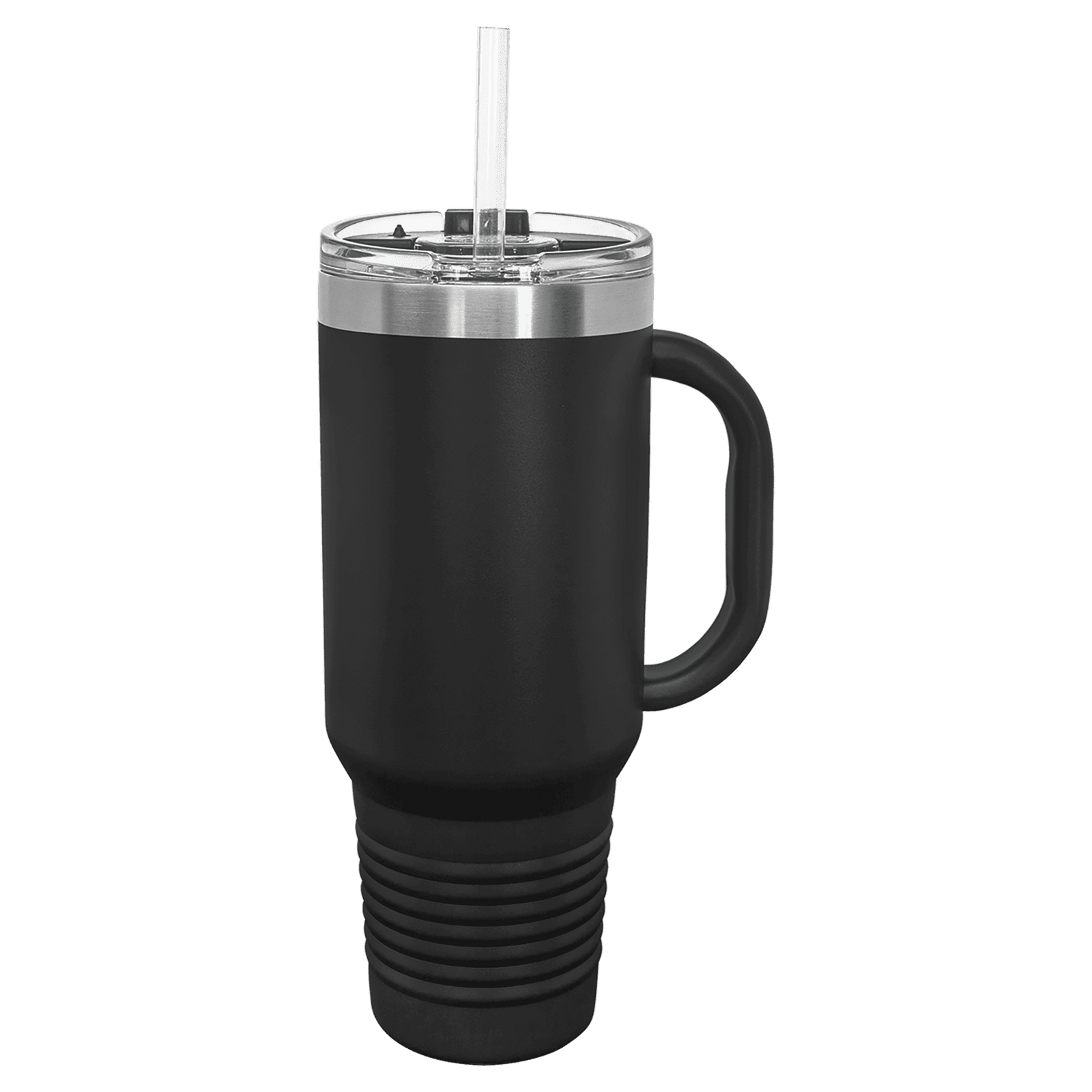 Your Logo 40oz Travel Mug With Handle Straw Included