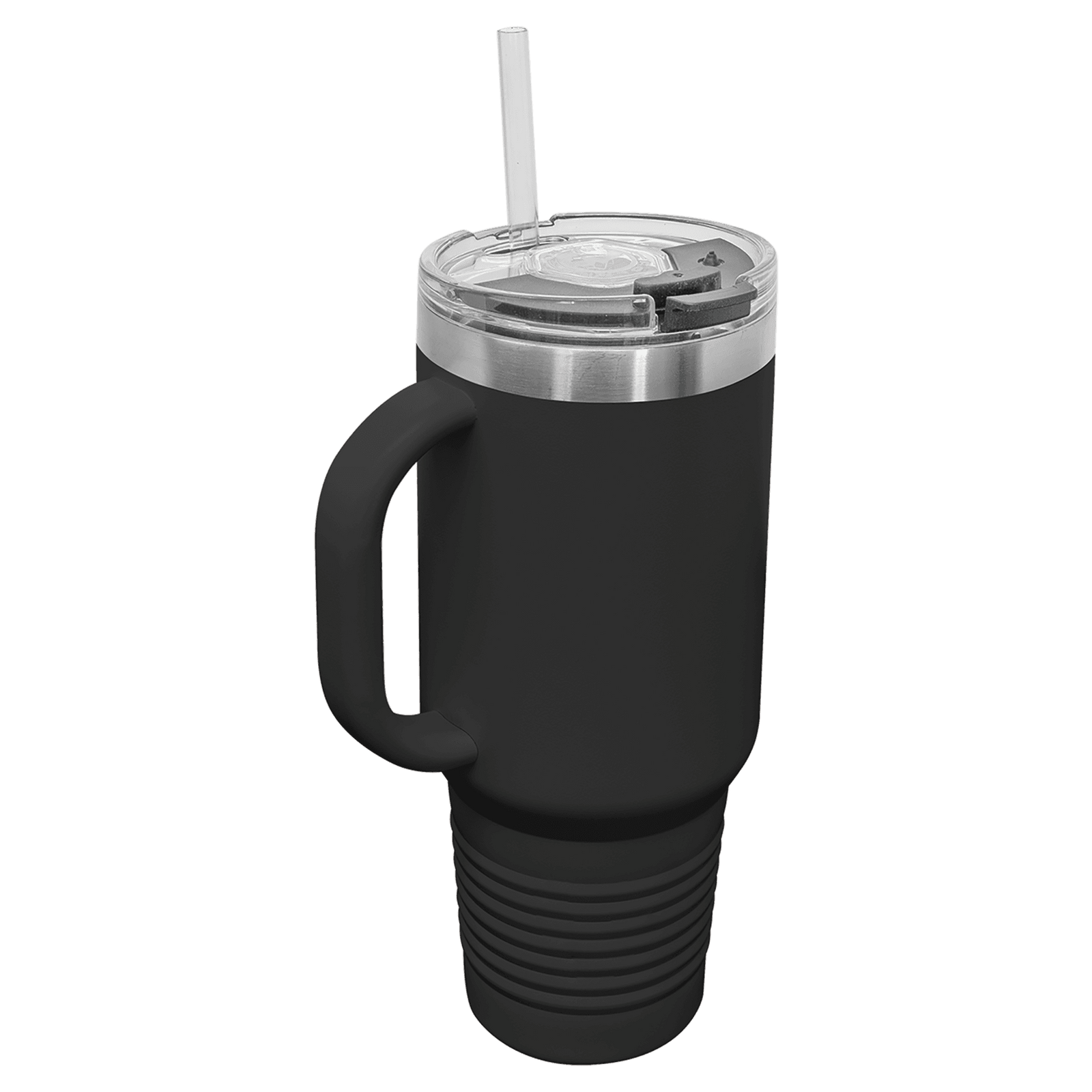 Your Logo 40oz Travel Mug With Handle Straw Included