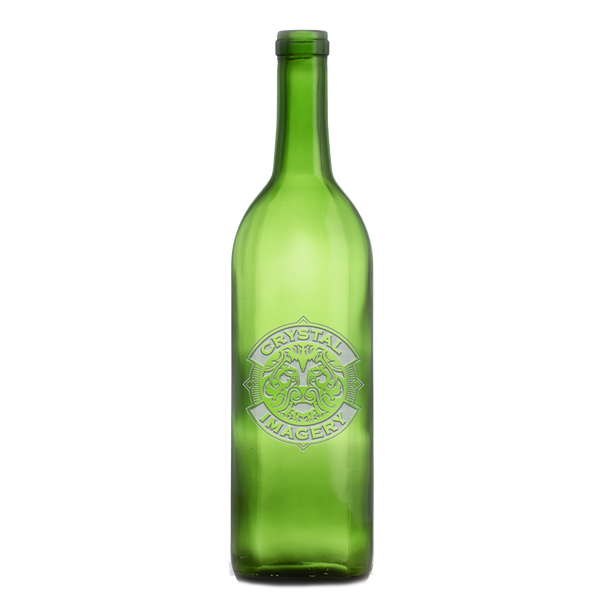 Deep Carved My Own Logo Wine Bottles - Wholesale