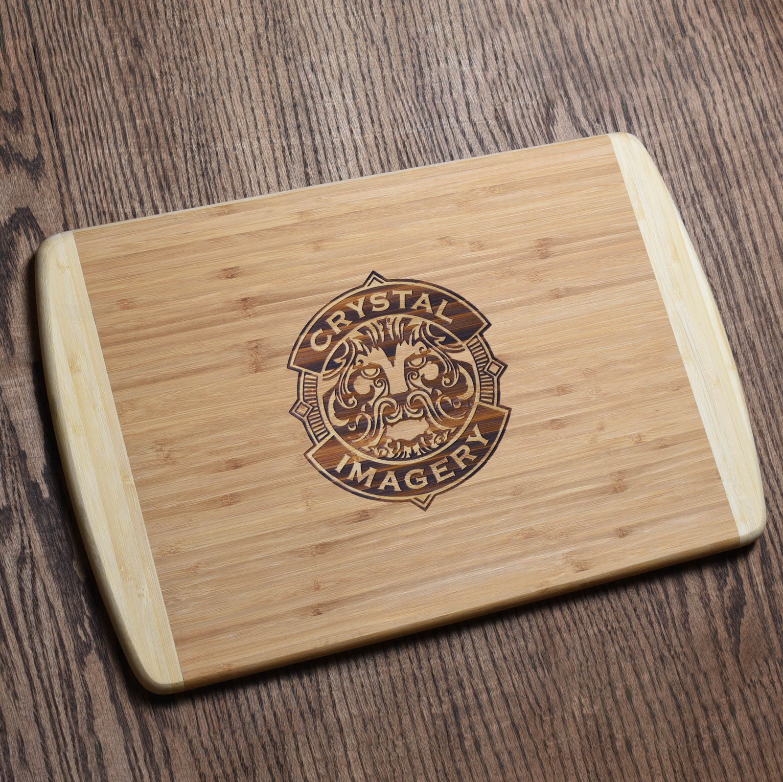 Engraved Bamboo Cutting, Charcuterie, Cheese Board - Logo Design