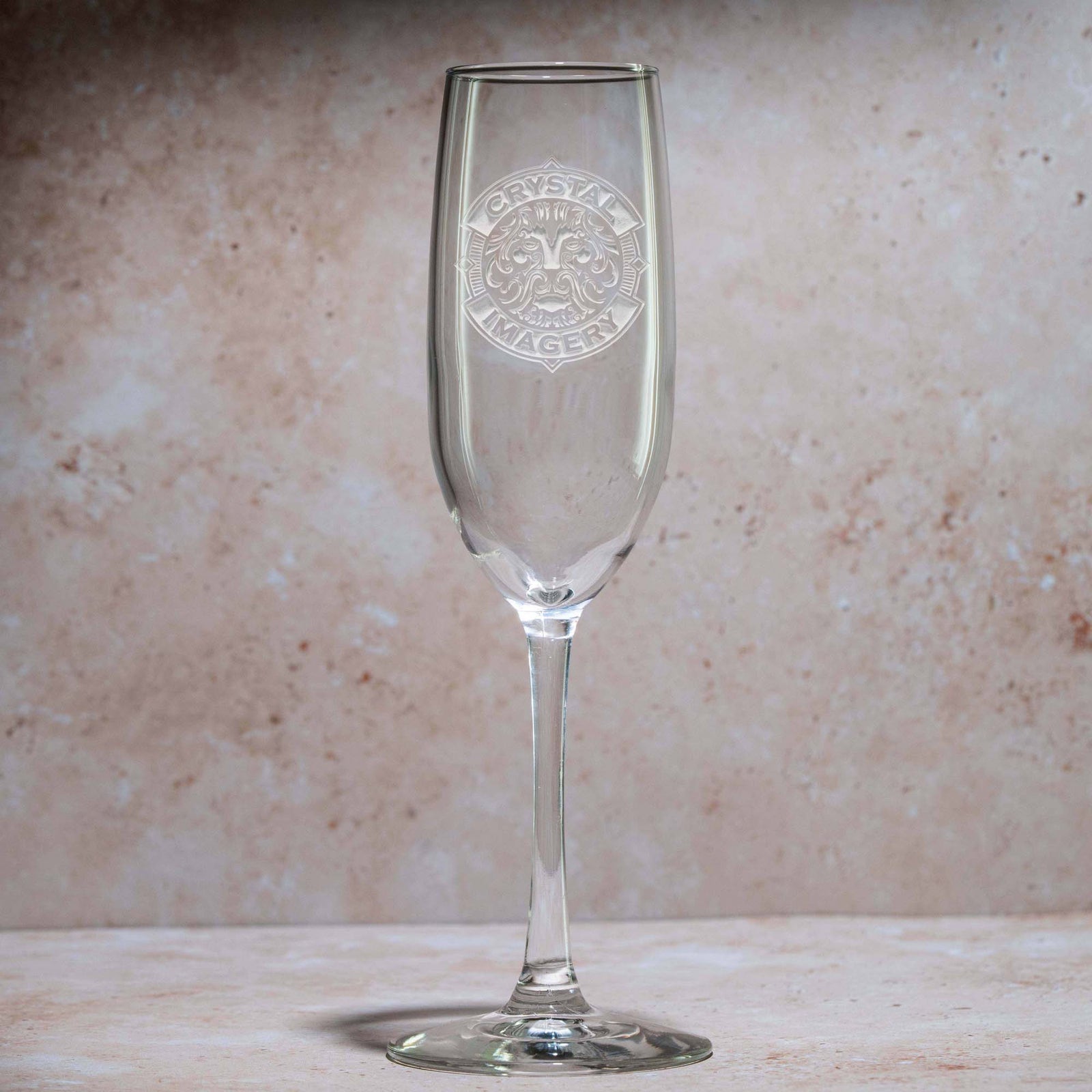 Custom Logo Champagne Glass
