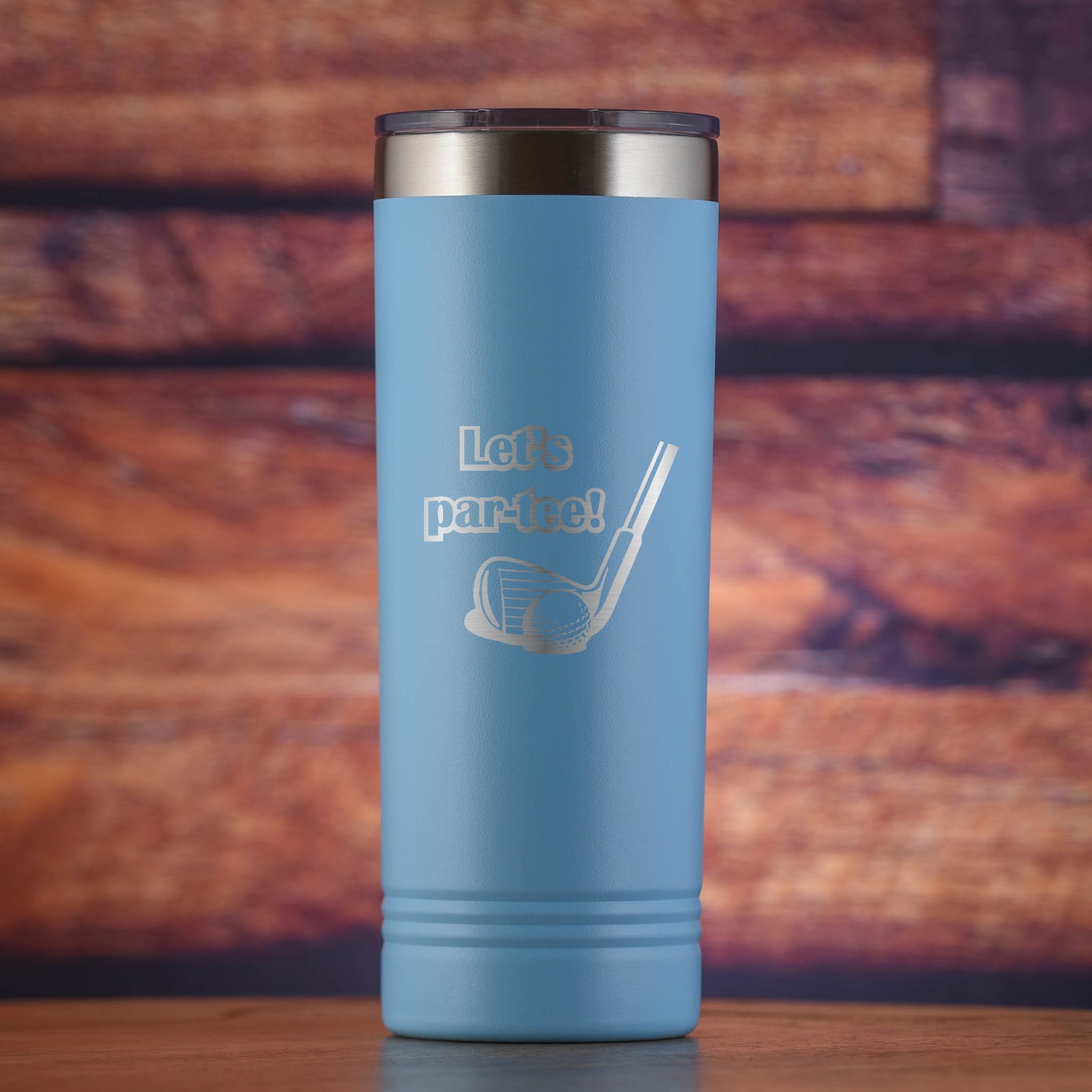 Par Tee Golf, Skinny Travel Tumbler - Gift For Golfers