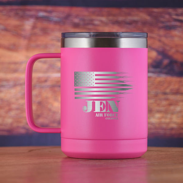 American Heroes Coffee Mug Tumbler with Handle
