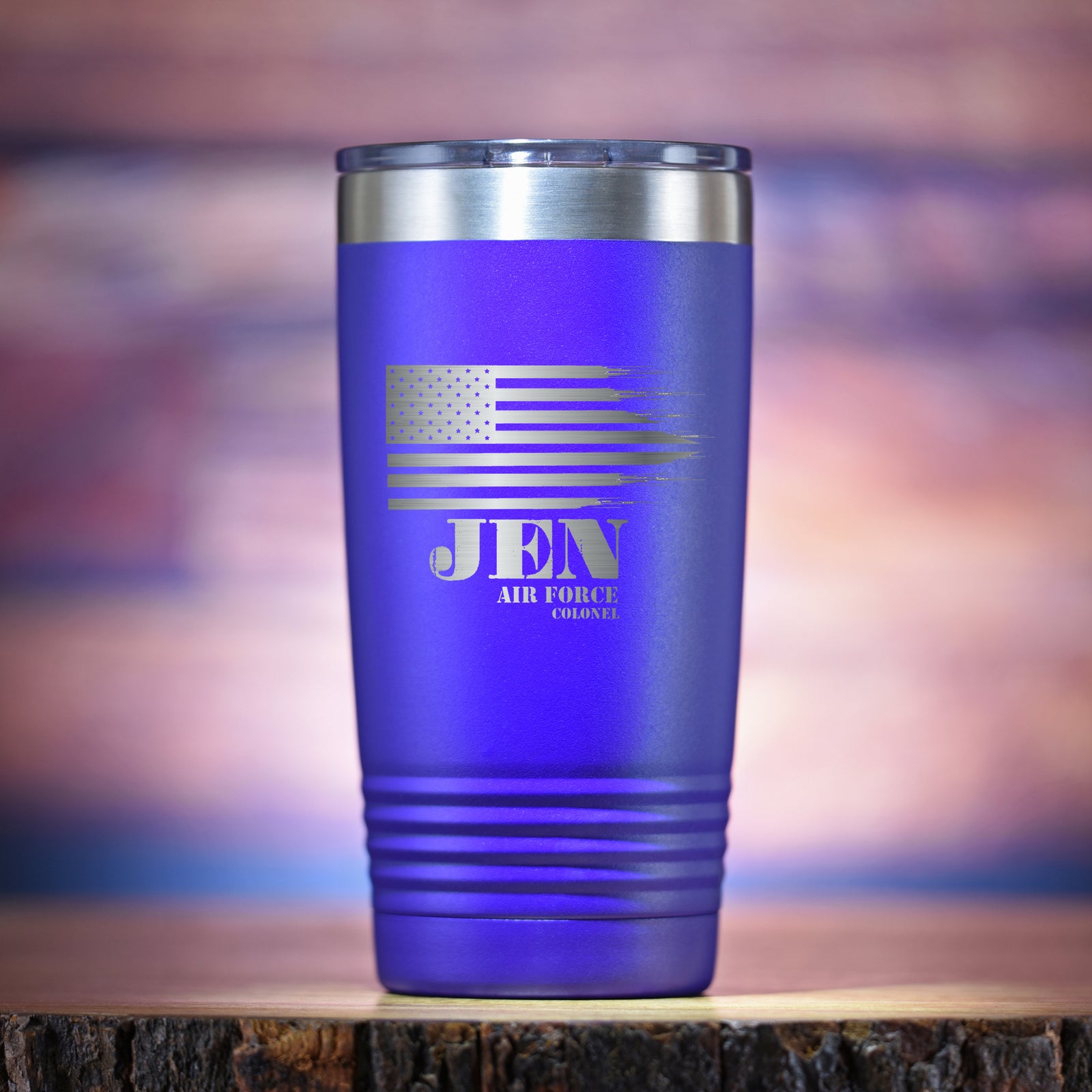 American Heroes Travel Coffee Tumbler - Yeti Style