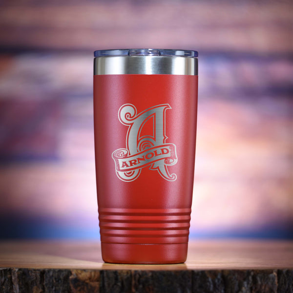 Personalized Travel Coffee Tumbler