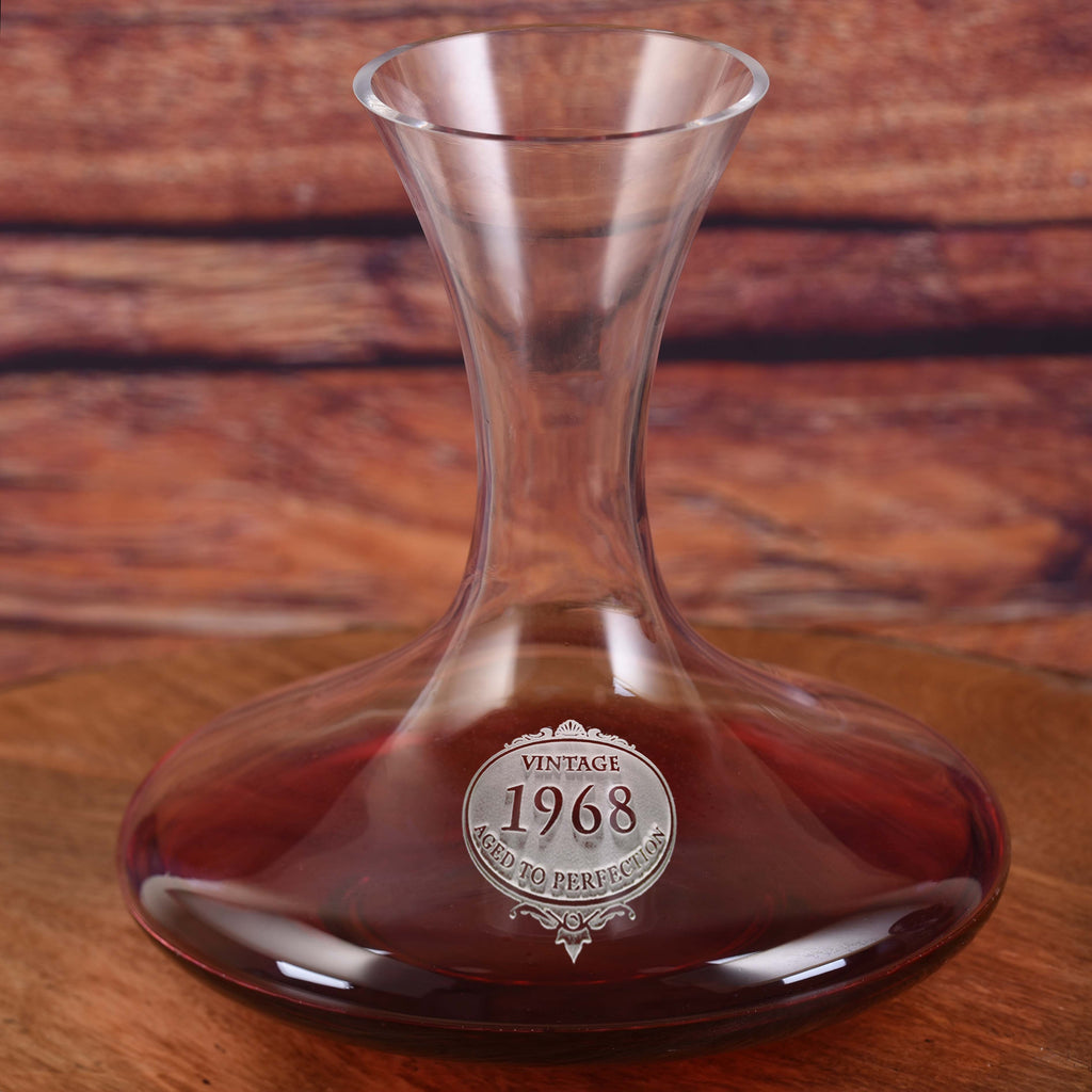 Vintage Year Wine Decanter