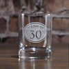 Engraved 30th Birthday Whiskey Glass