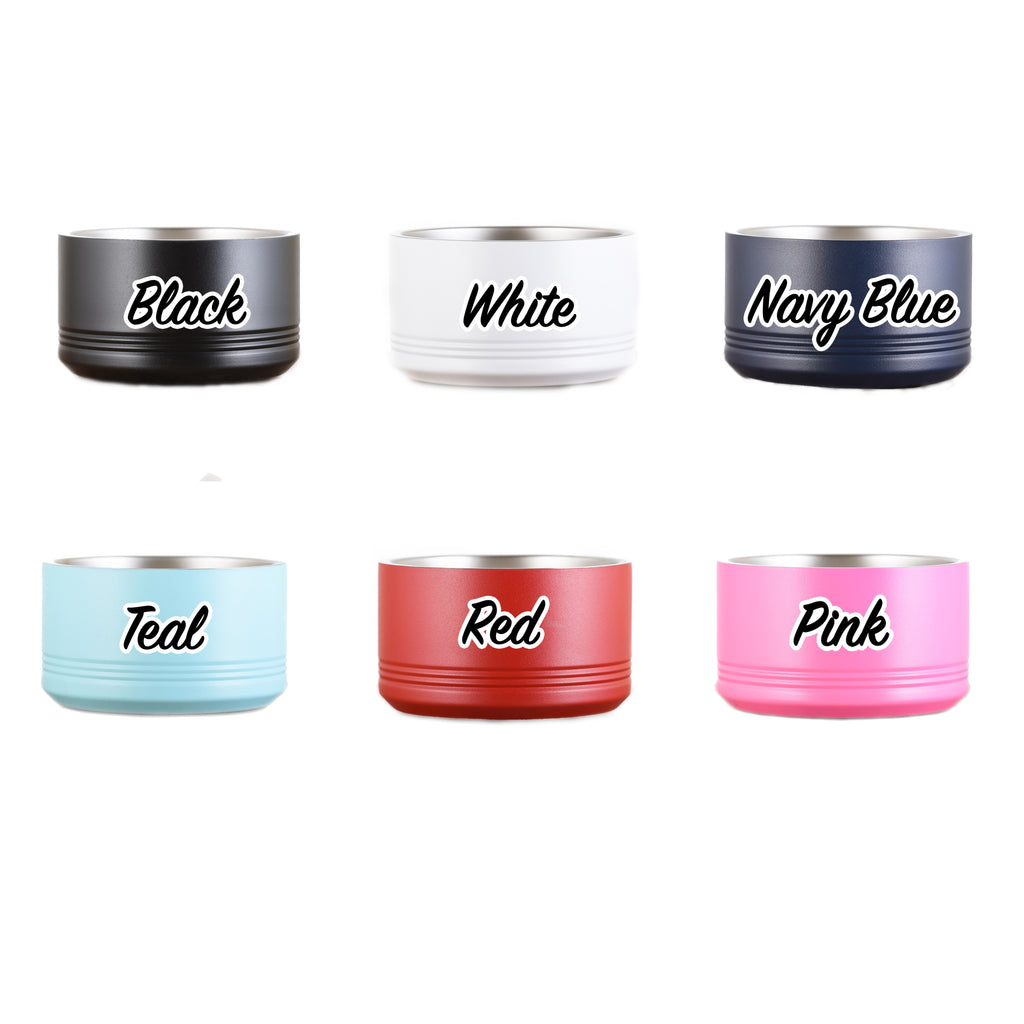 Your Own Logo Custom Small Pet Bowl 18 oz For Cat or Dog