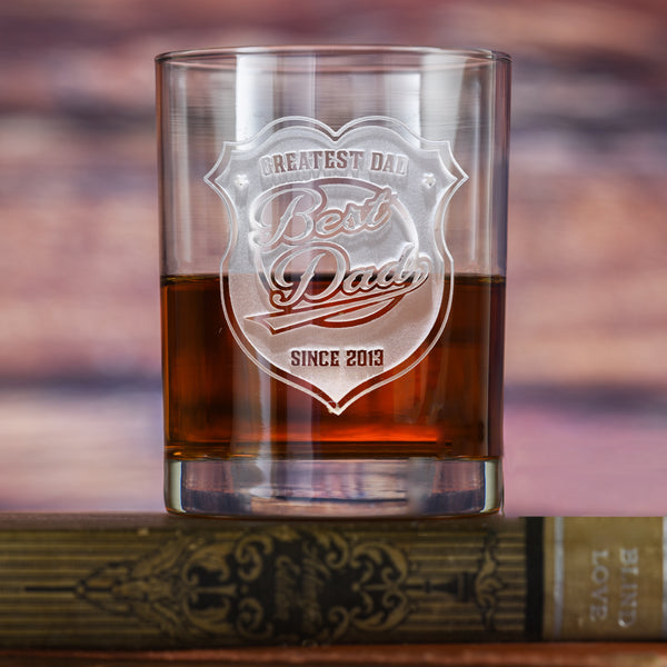 World's Best Dad Whiskey, Scotch Glass