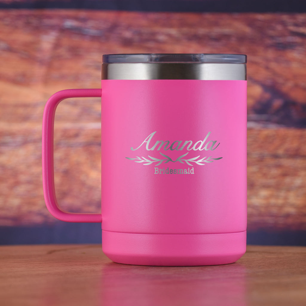 Maid of Honor Gift Coffee Mug Tumbler with Handle