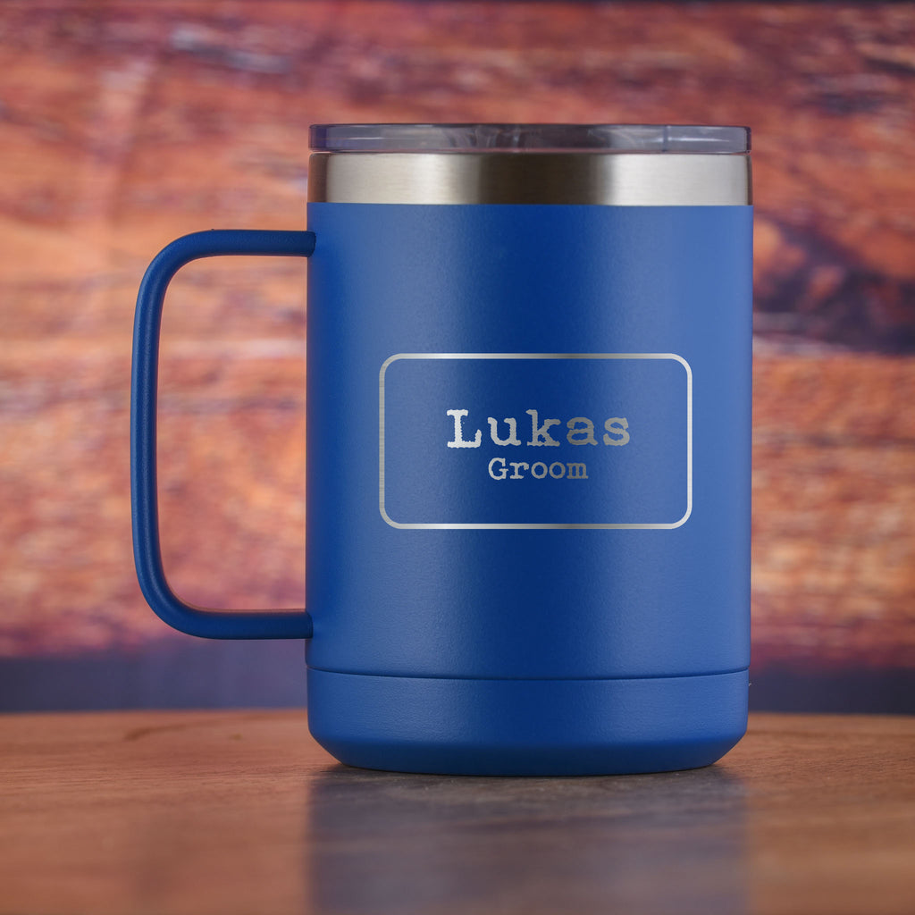 Best Man Gift Coffee Mug Tumbler with Handle