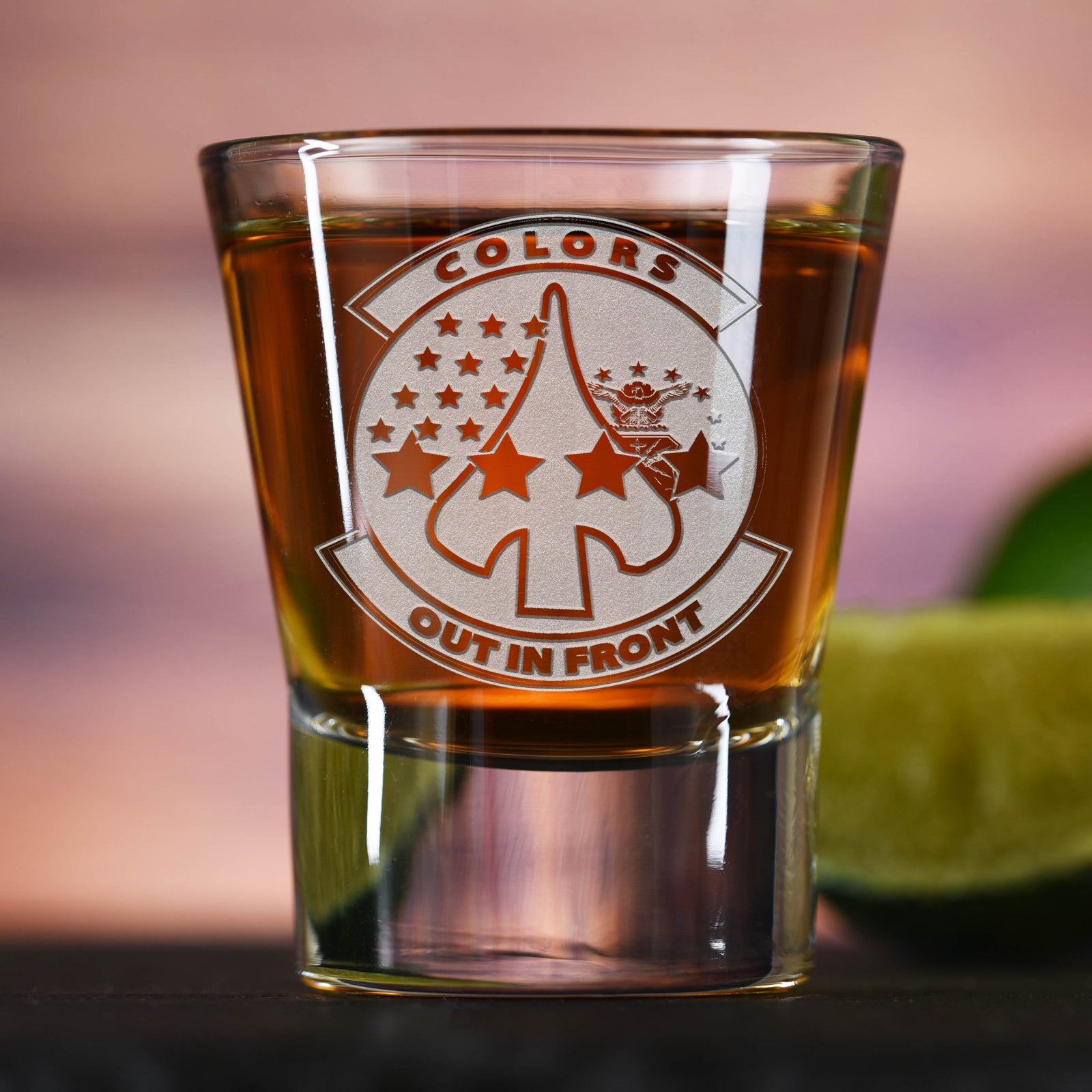 Honor Guard Shot Glass