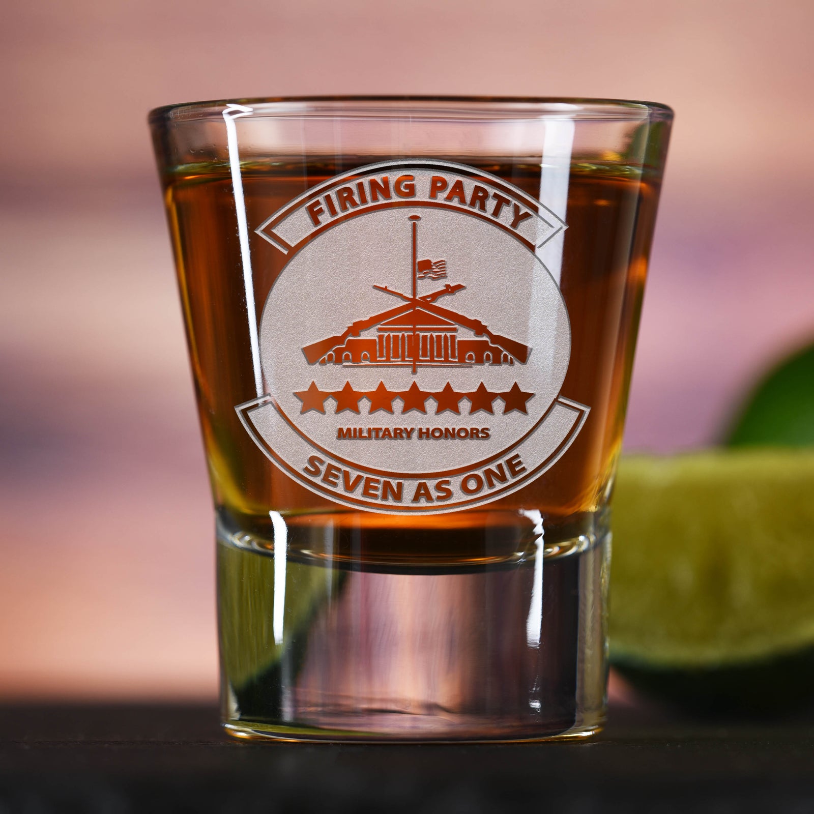 Honor Guard Shot Glass