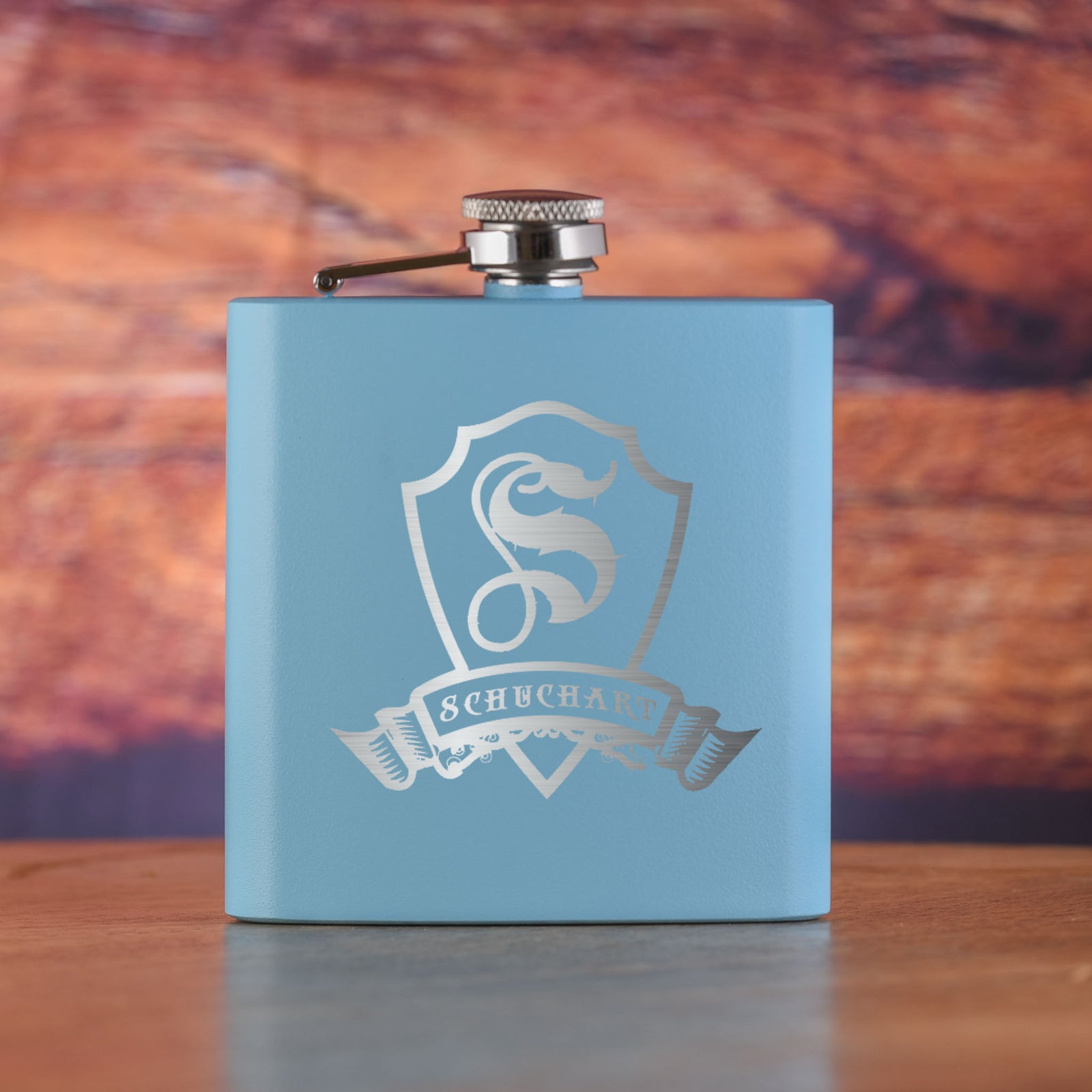 Custom, Engraved Flask Gift for Men