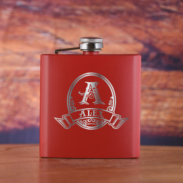 Personalized Engraved Flask Gift for Him or Her