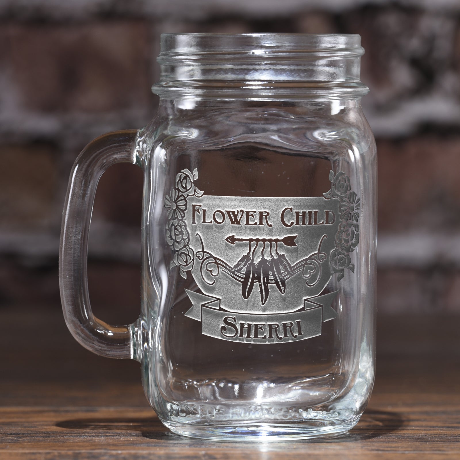 Boho Girl, Gyspy Soul Mason Jar Mug