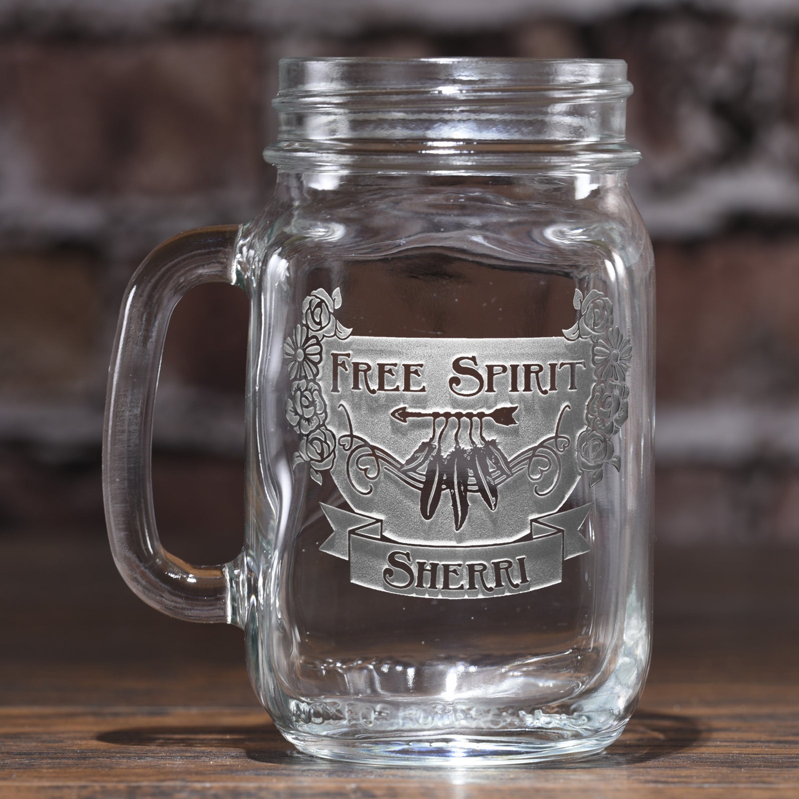 Boho Girl, Gyspy Soul Mason Jar Mug