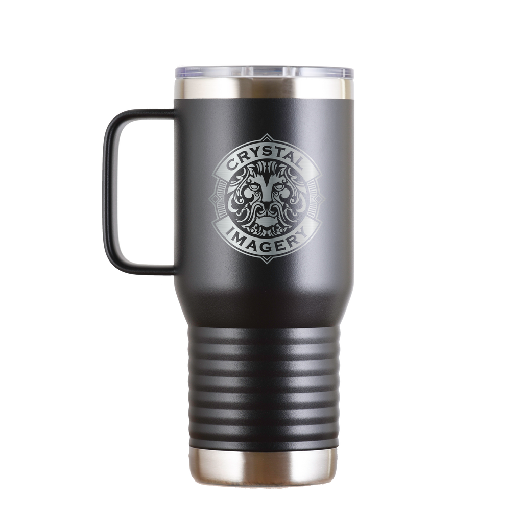 Your Own Logo Travel Tumbler with Handle