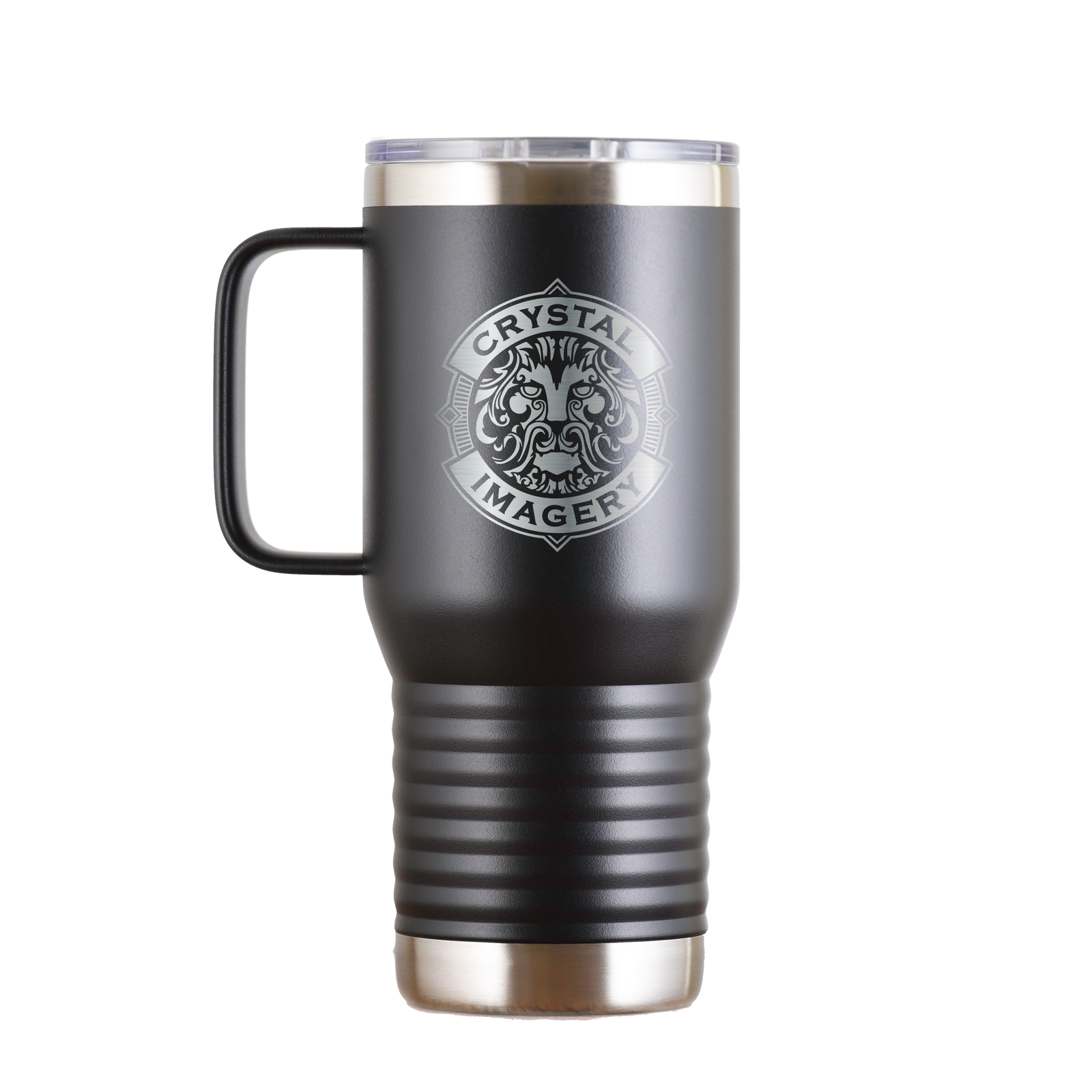 Your Own Logo, Travel Tumbler With Handle
