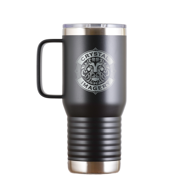 Your Own Logo Travel Tumbler with Handle