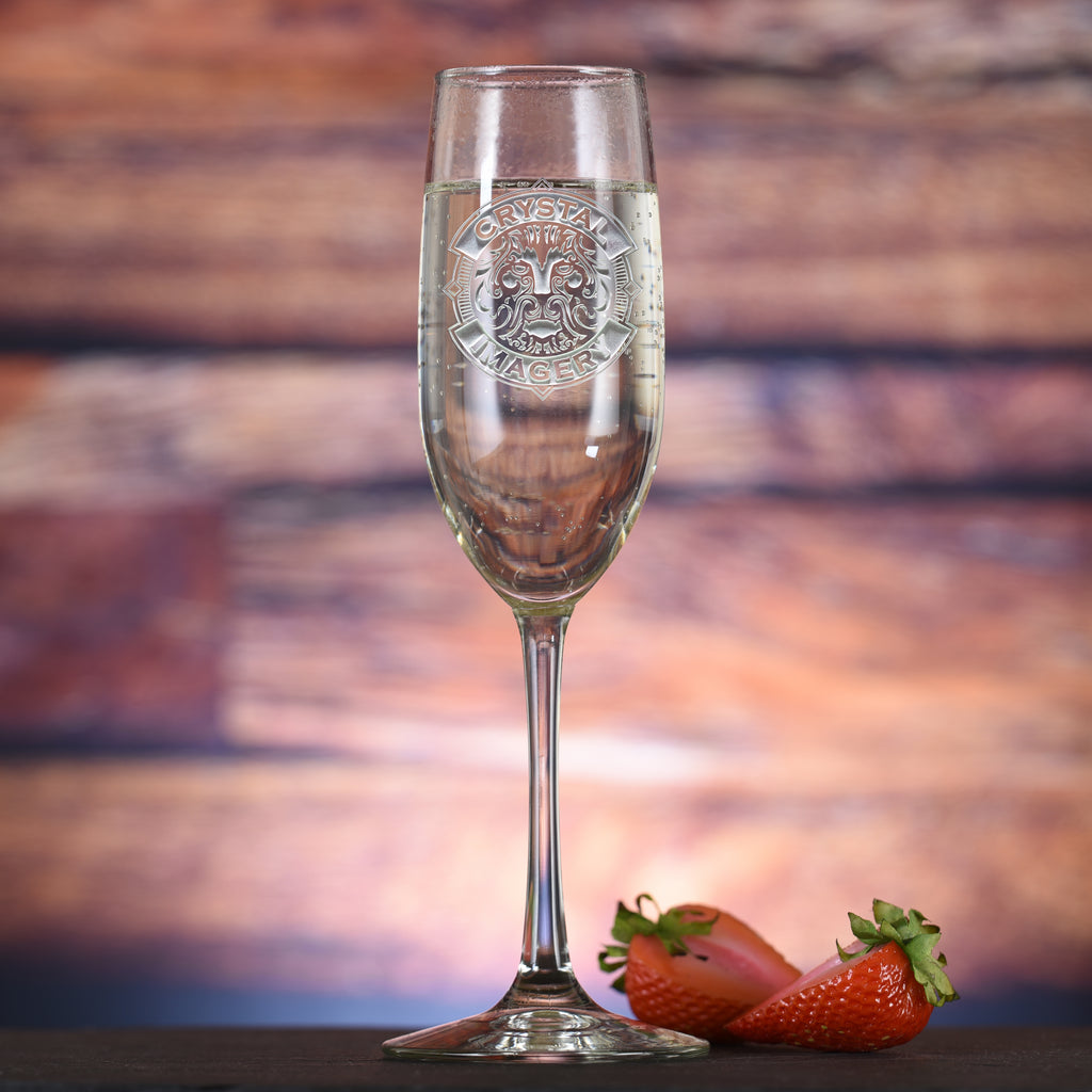 Logo Champagne Flute