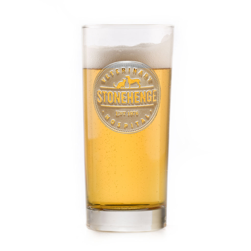 Custom Logo Highball Cooler Mixed Drink Glass