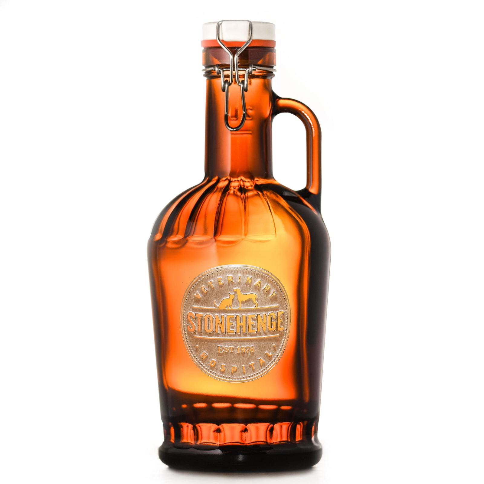 Logo Custom Engraved Beer Growler