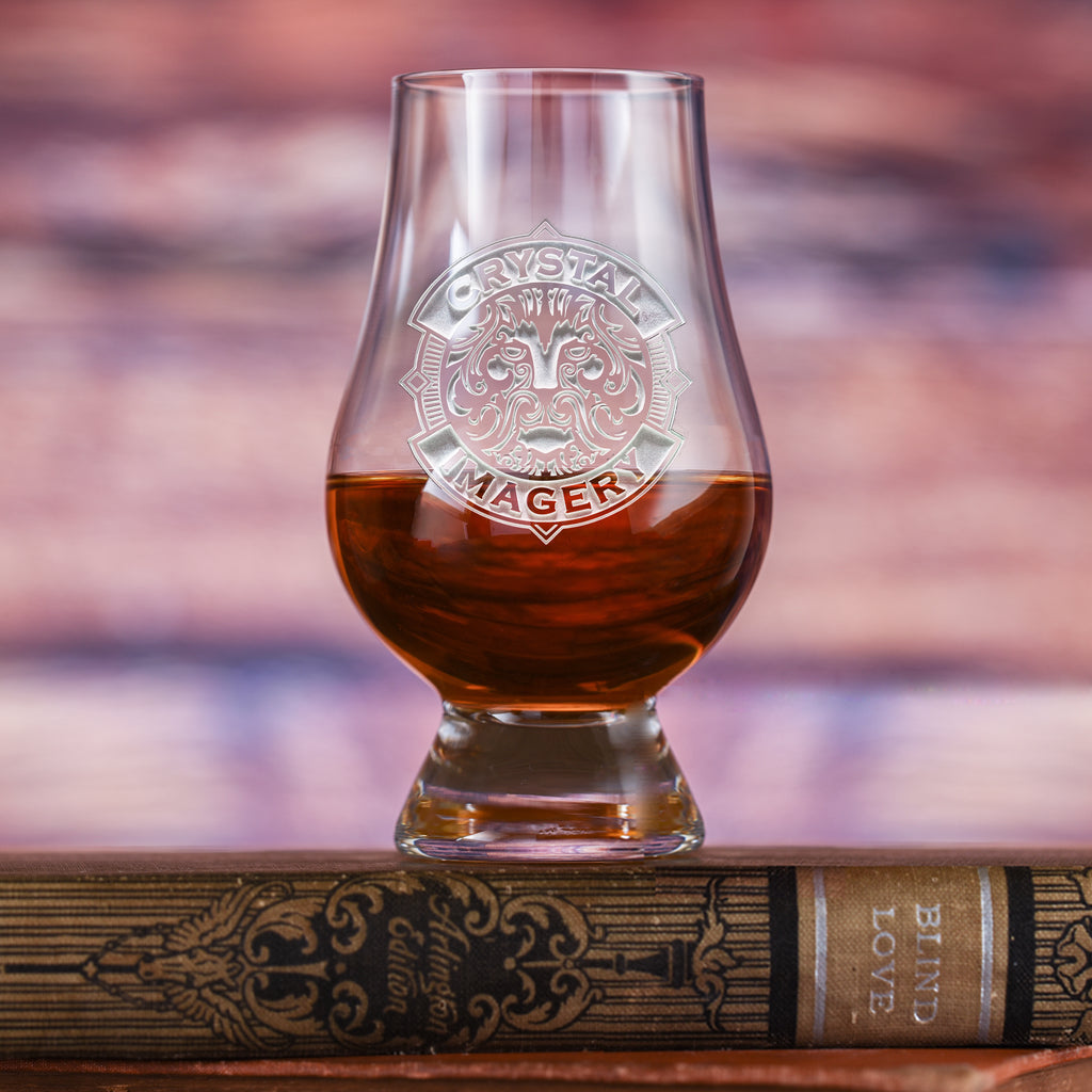 Custom Logo Engraved Glencairn Glass (Set of 2)