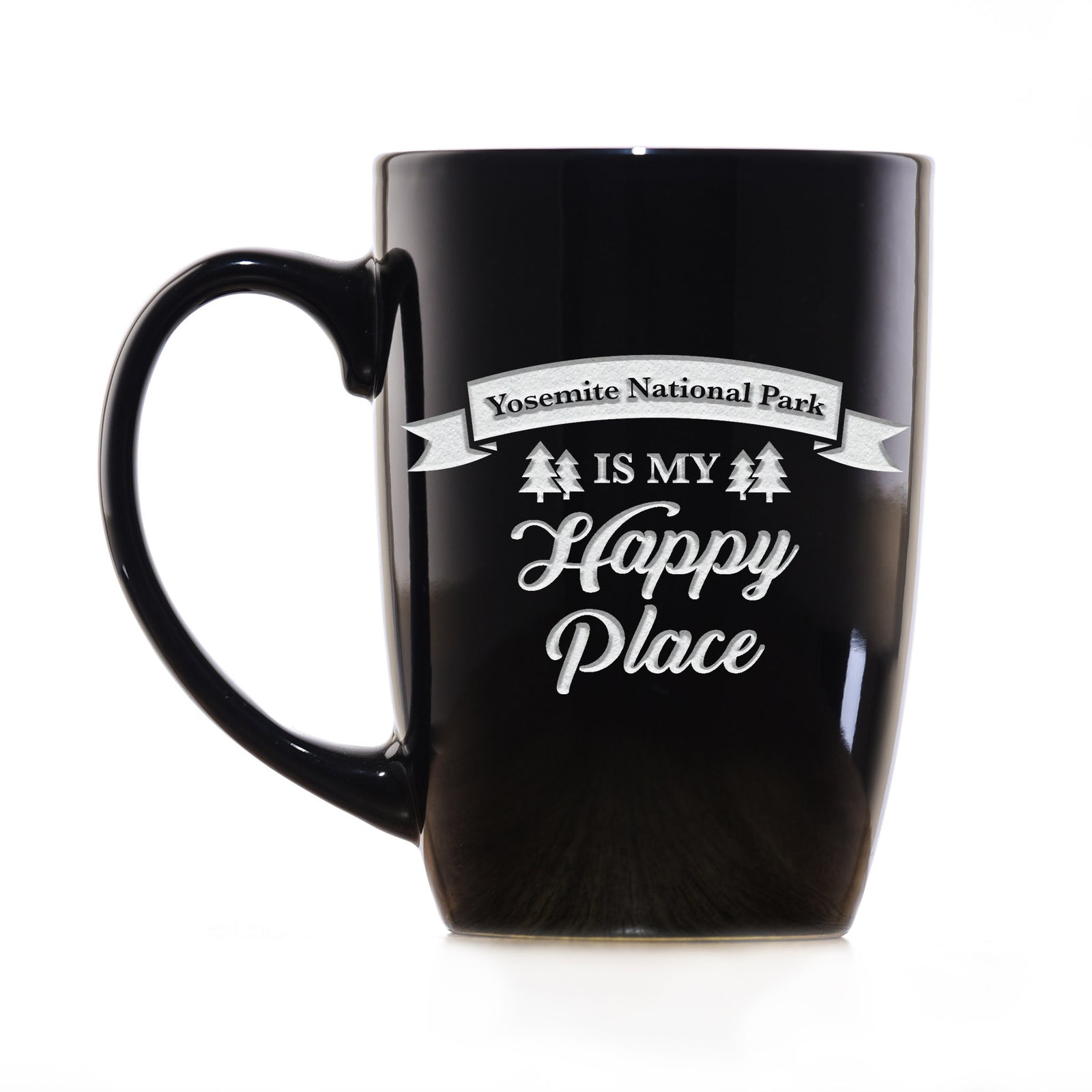Happy Place Custom Coffee Mug