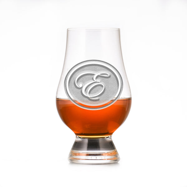 Engraved Glencairn Scotch Glass With Monogram