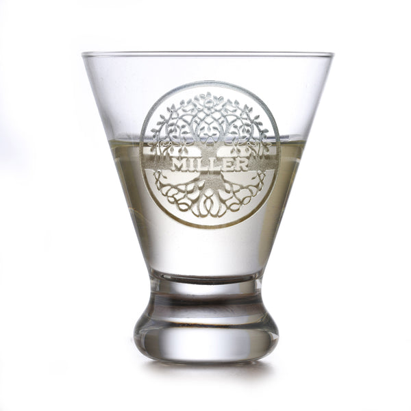 Custom Engraved Martini Glass