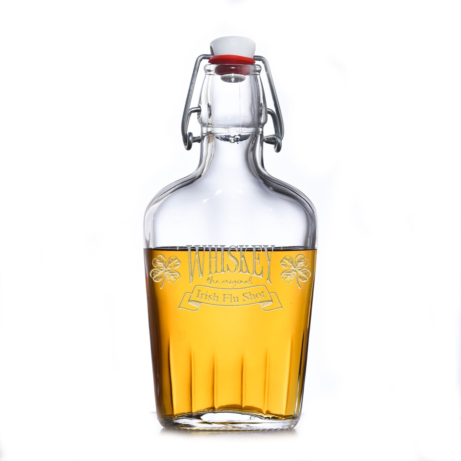 Whiskey "The Original Irish Flu Shot" Flask