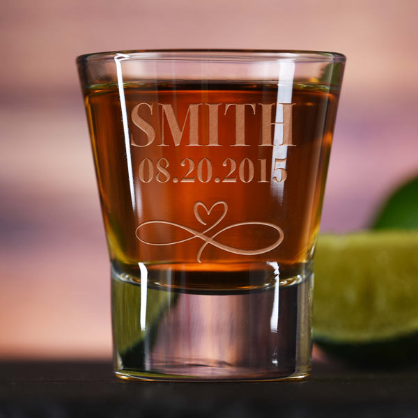 Wedding Favor Shot Glass
