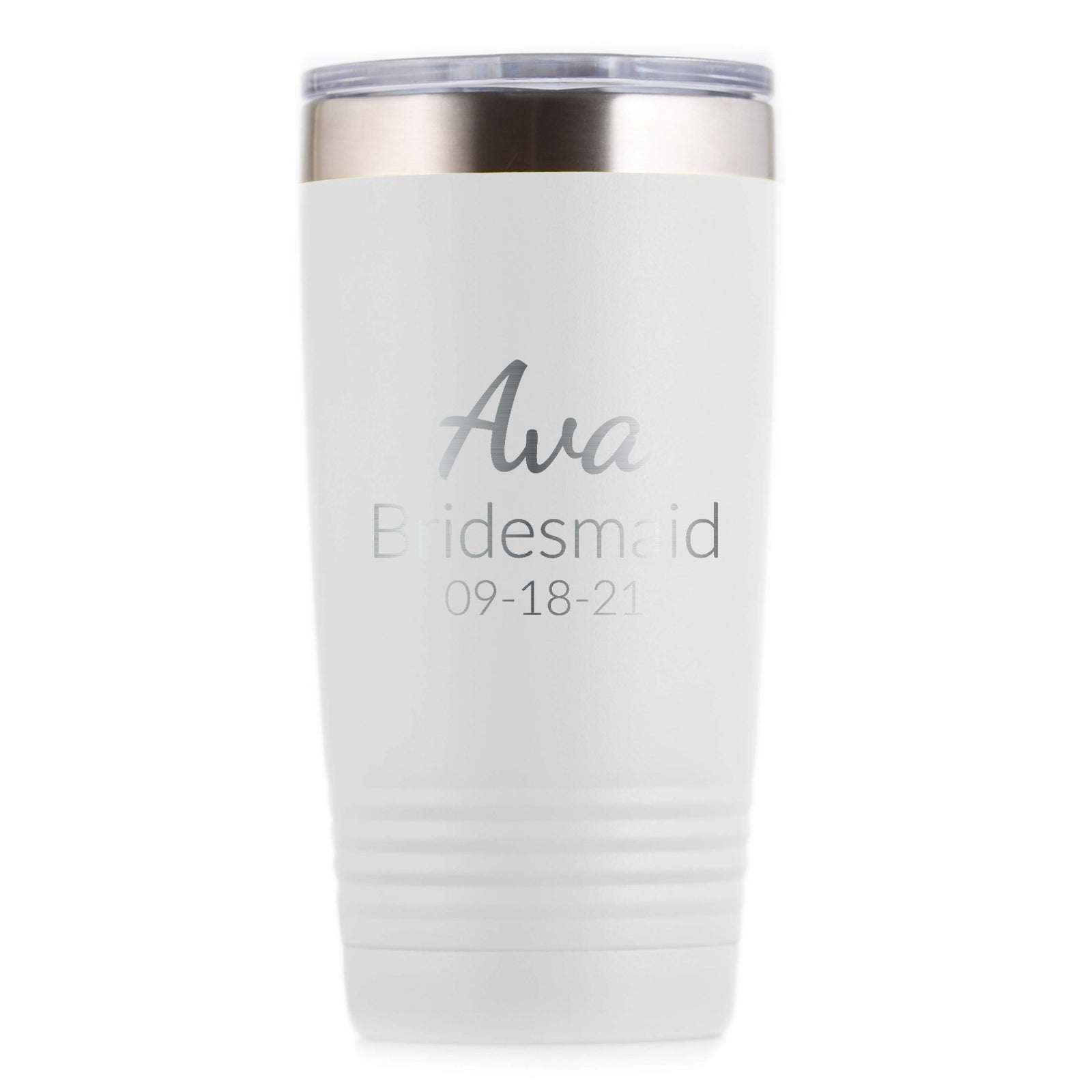 Bridesmaid Custom Travel Tumbler Gift