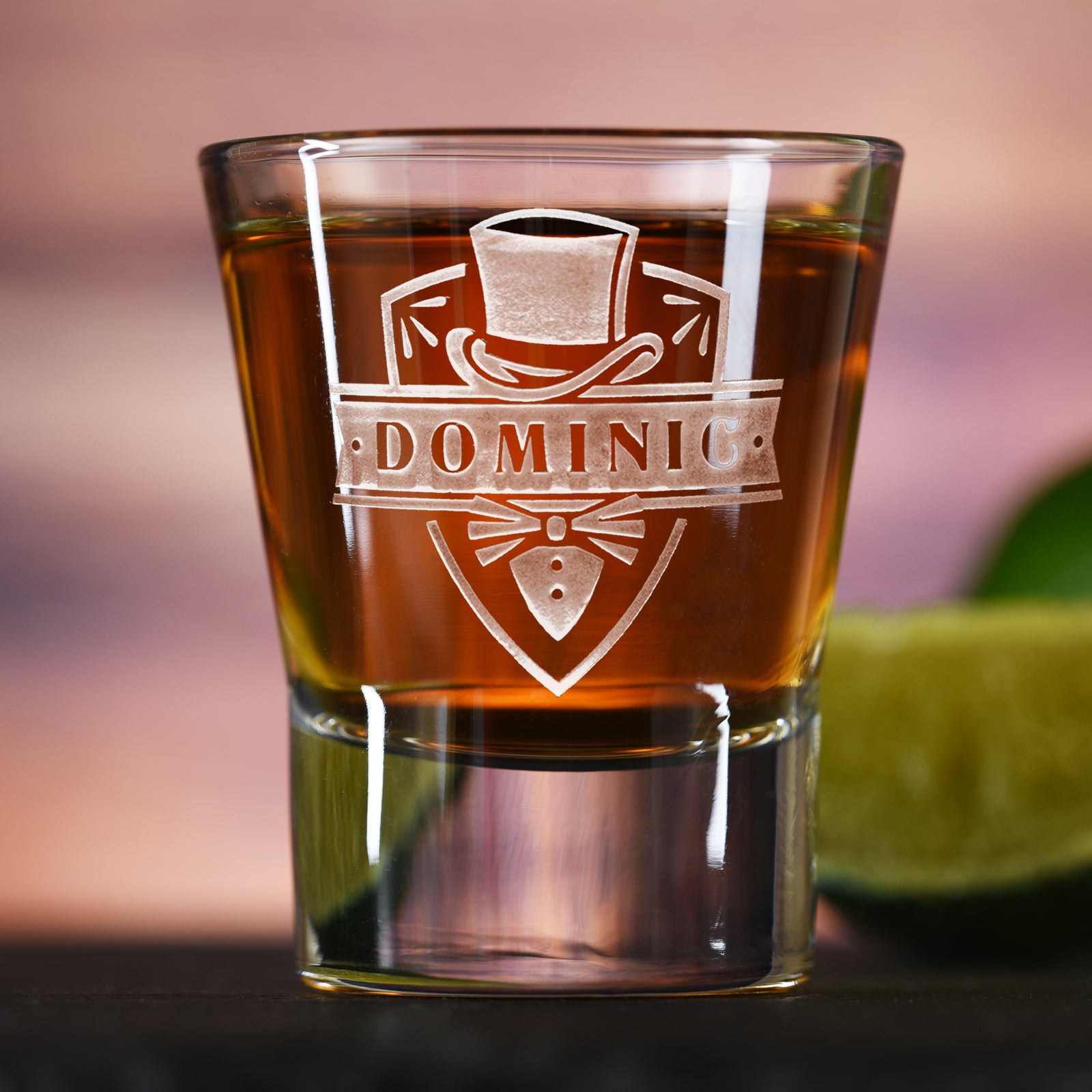 Groomsmen Custom Shot Glass