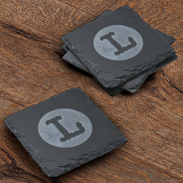 Personalized Slate Coasters, SET OF 4