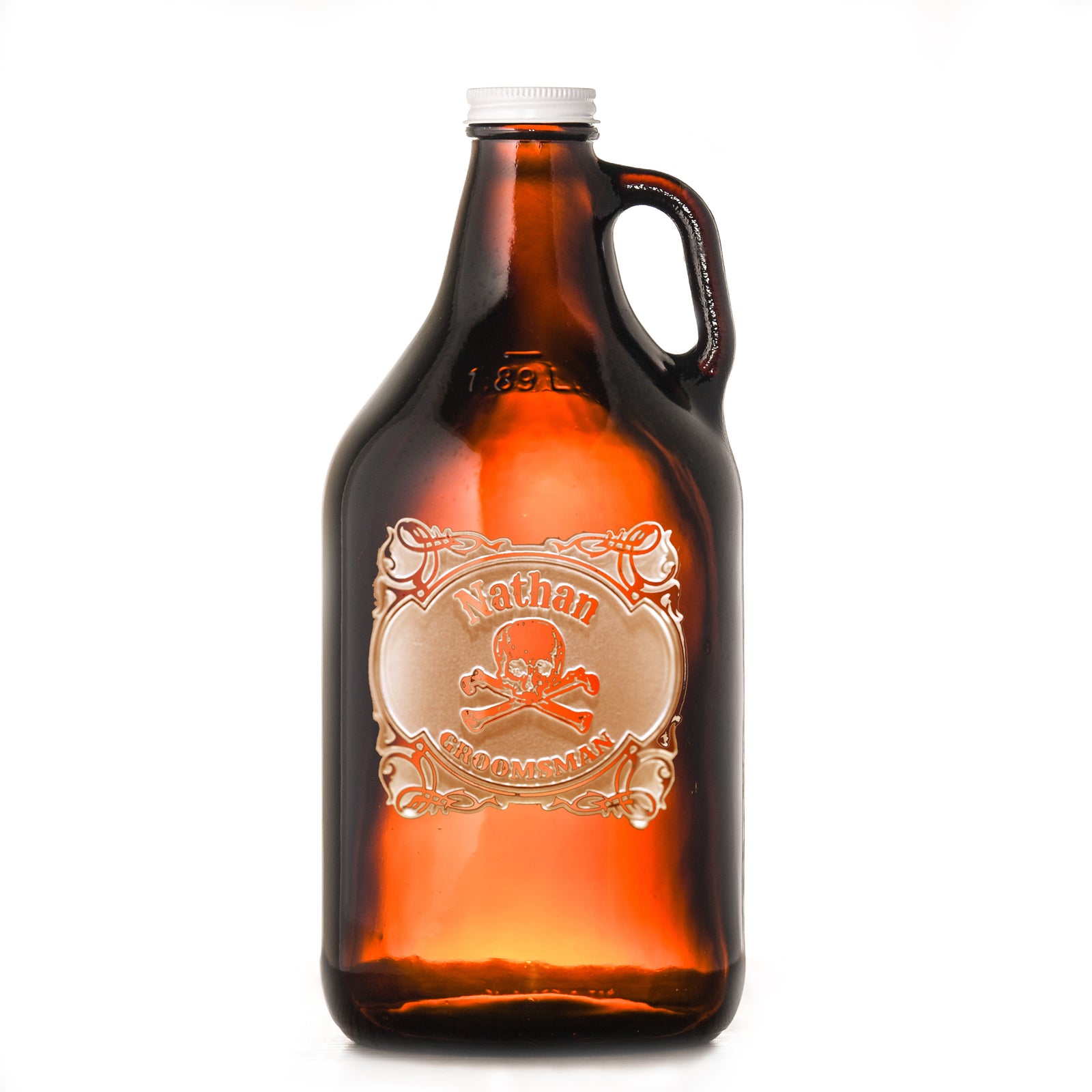 Skull& Bones Groomsman Growler