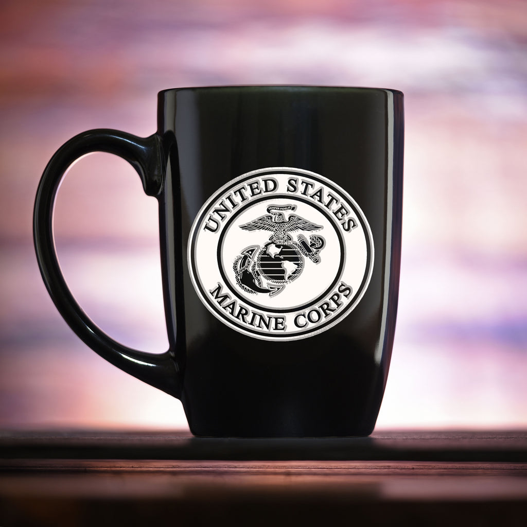 Engraved Marines Coffee Mug Gifts Personalized