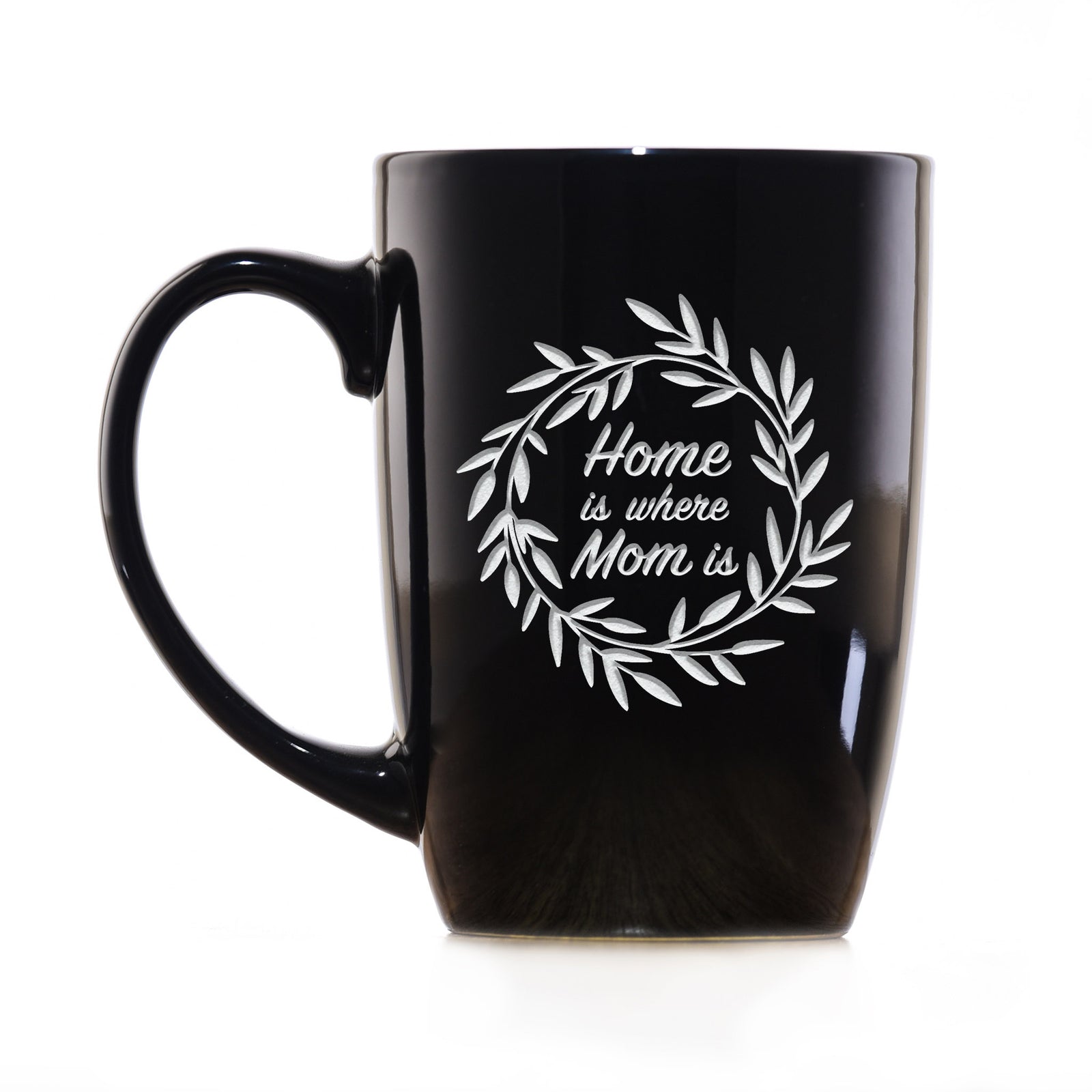 Mother's Day Gift, Coffee Mug "Home Is Where Mom Is"