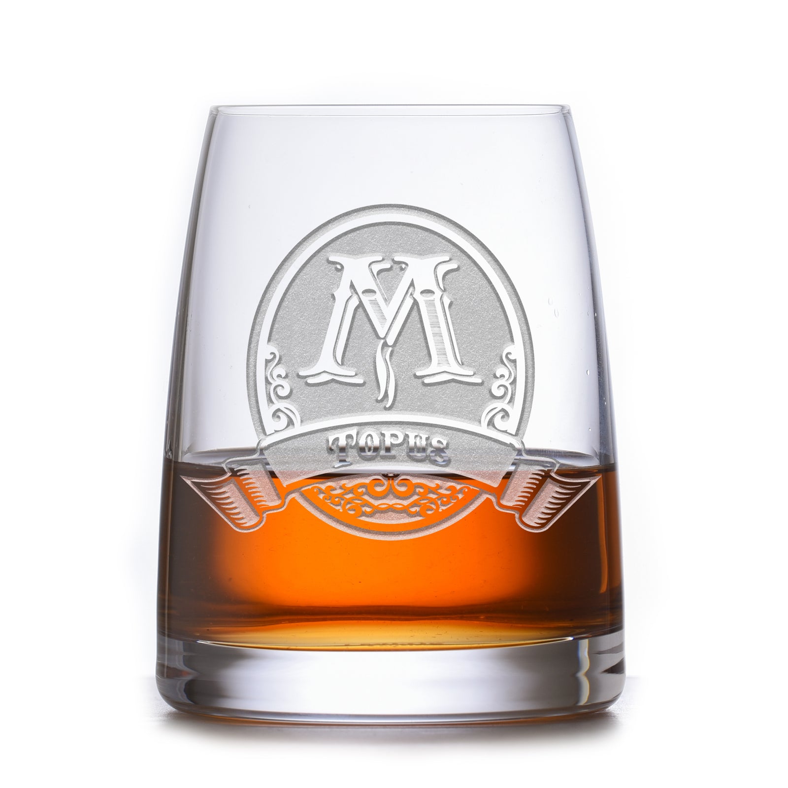 Personalized Rocks, DOF Glass Stolzle Crystal