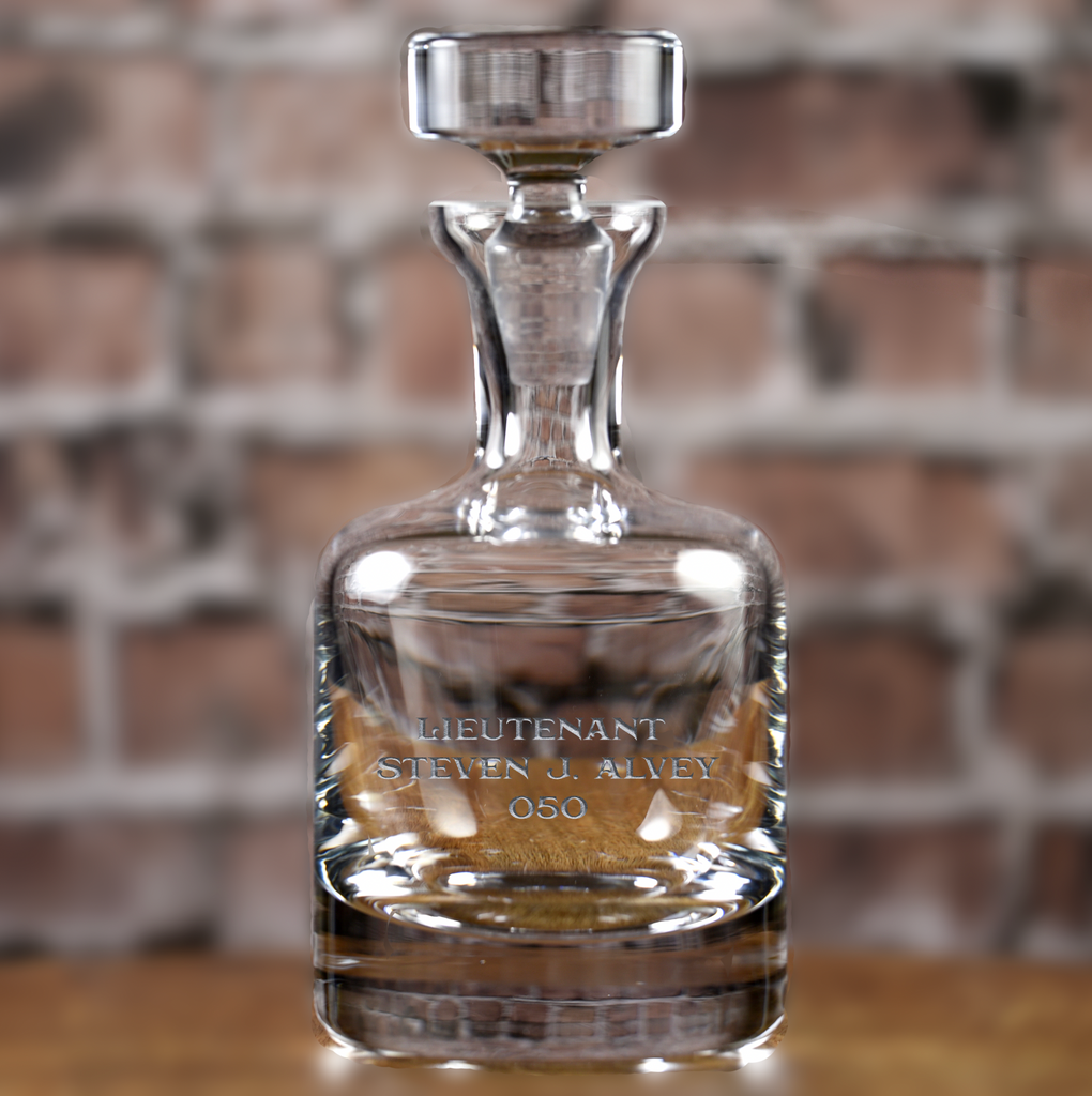 Connecticut State Police Decanter