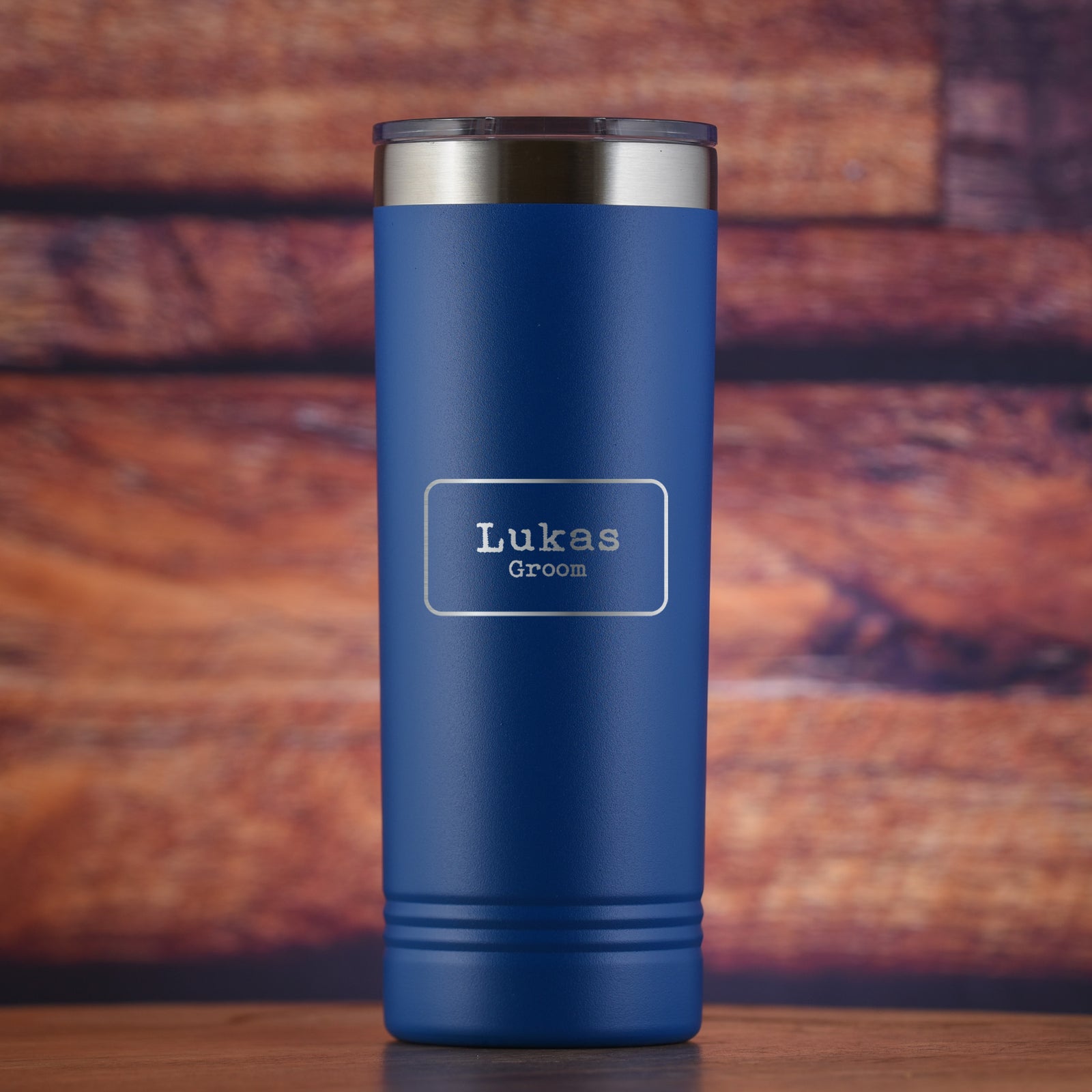 Skinny Travel Tumbler 22oz - Best Man, Groomsmen Gifts