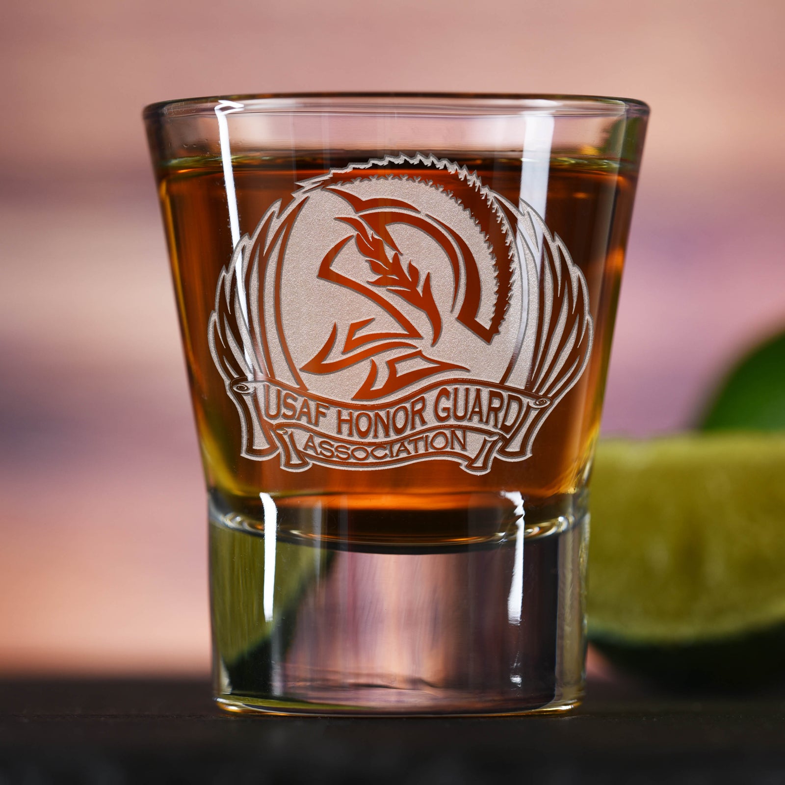 Honor Guard Shot Glass