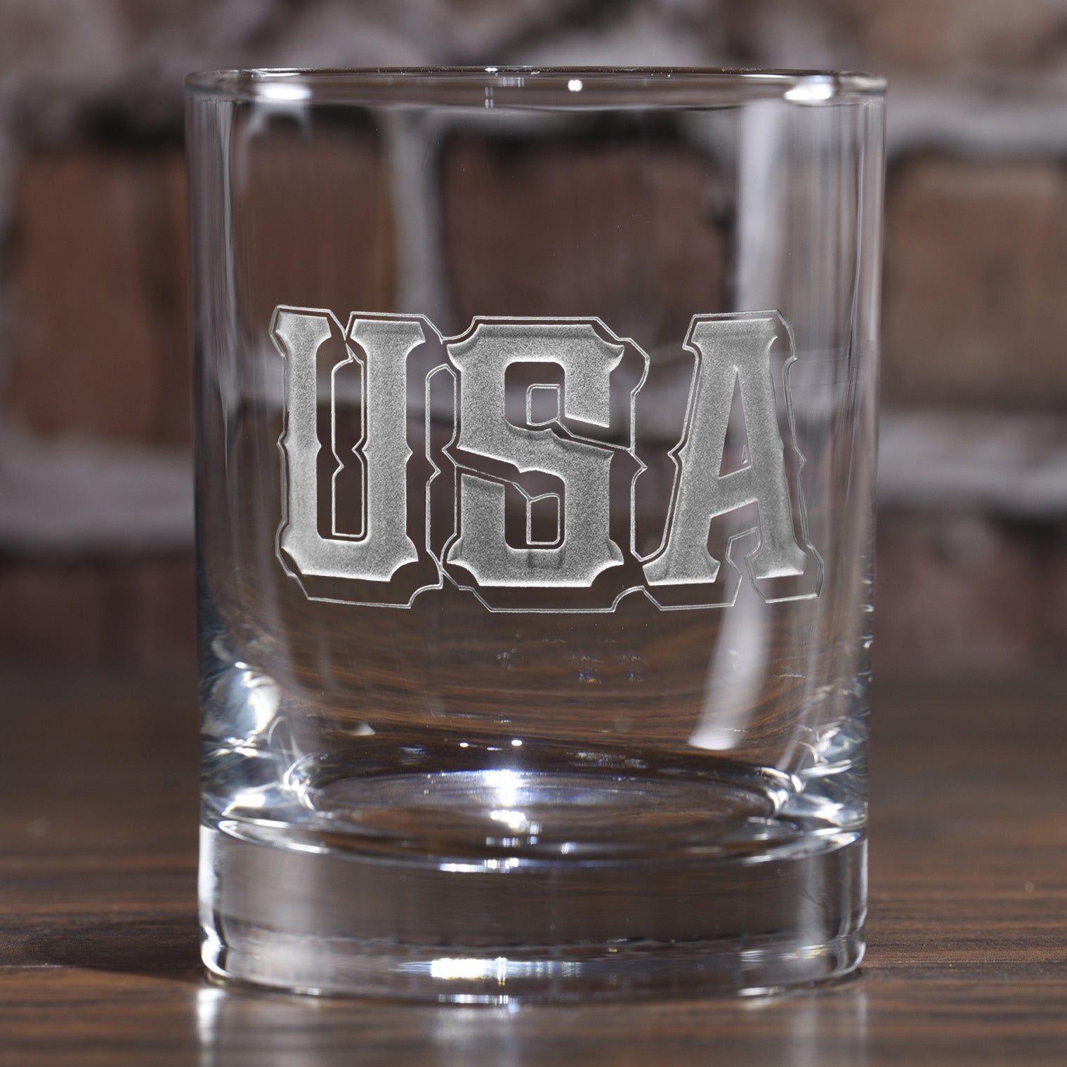 USA Pride, Whiskey Rocks Glass