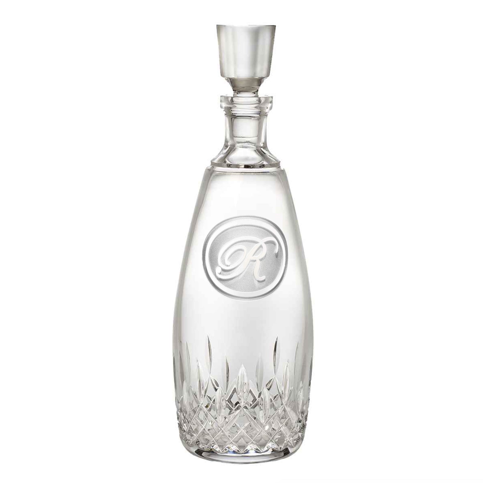 Engraved, Waterford Crystal Whiskey Decanter