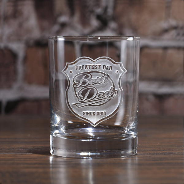 World's Best Dad Whiskey, Scotch Glass