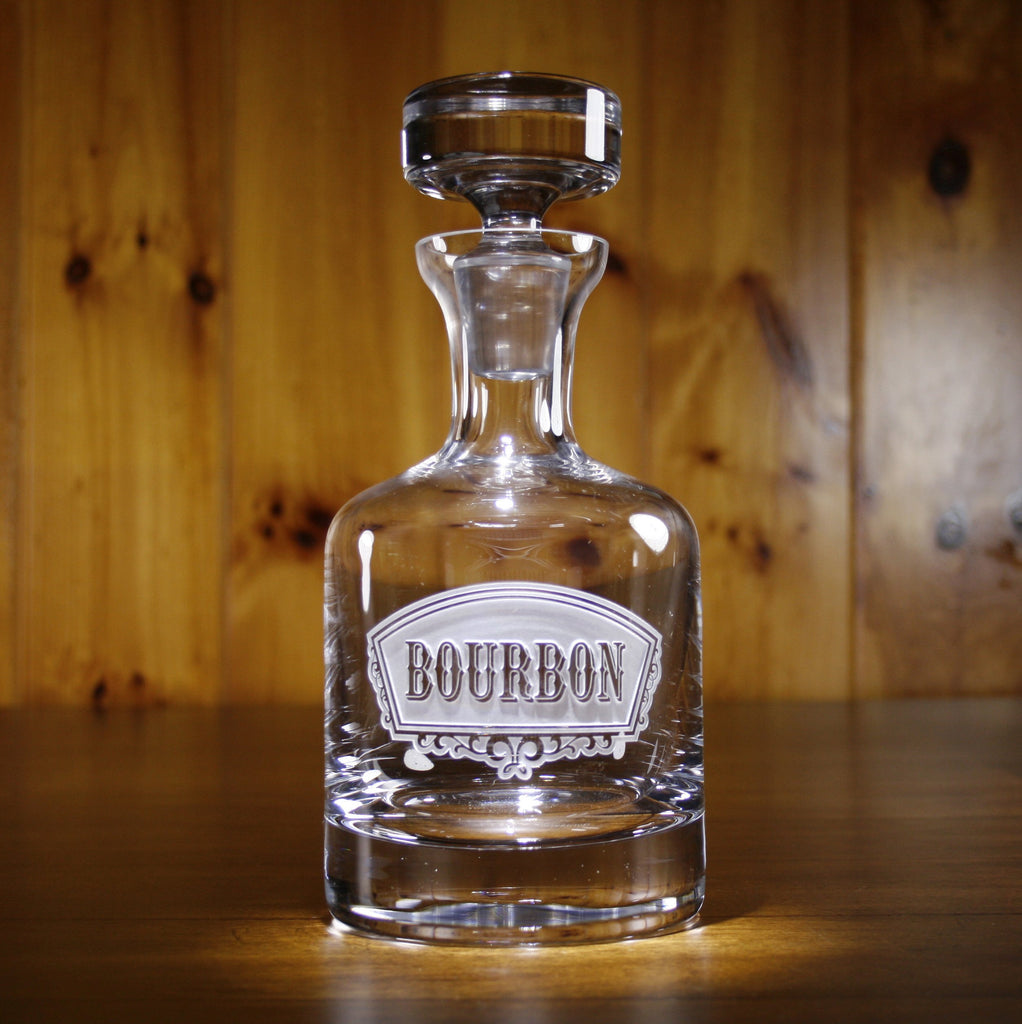 Bourbon Banner Decanter