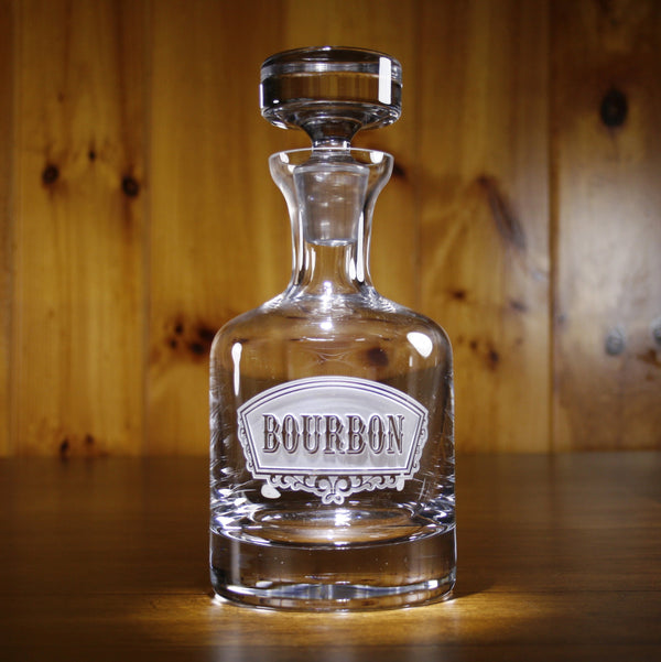 Bourbon Banner Decanter